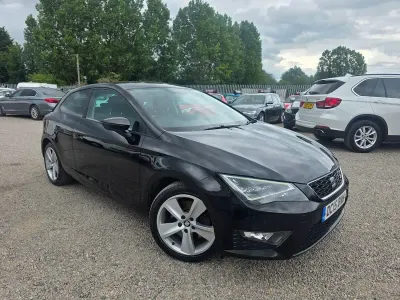 Used Seat Leon FR Sport 2015 Black Coupe
