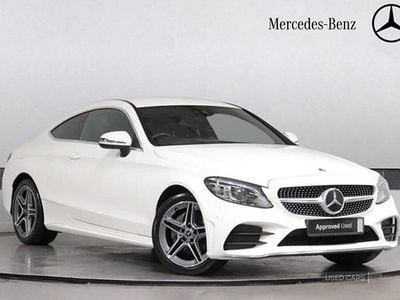 White Used 2020 Mercedes C180 AMG Line Premium Coupe | £19,995 (Expensive)