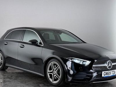 Used Mercedes A220 AMG Line Premium 190 HP (139 kW) 2019 Black Hatchback