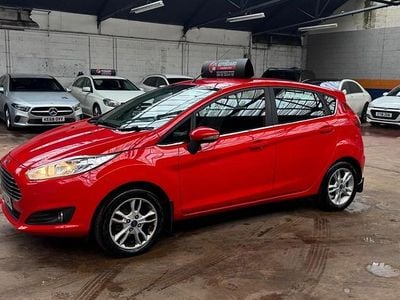 Red Used 2014 Ford Fiesta Zetec Hatchback | £4,150 (Fair price)