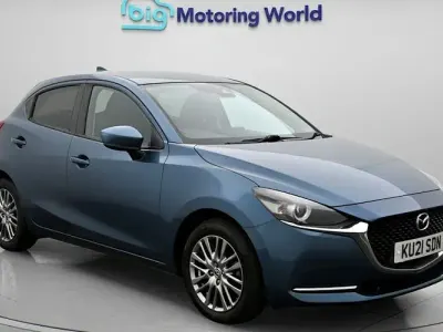 Used Mazda 2 Inclusive 90 HP (66 kW) 2021 Blue Hatchback