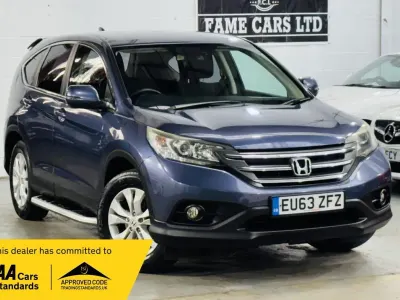 Used Honda CR-V SE 155 HP (114 kW) 2013 Blue SUV