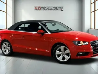 Used Audi A3 Cabriolet Sport 150 HP (110 kW) 2015 Brilliant red gloss Cabriolet