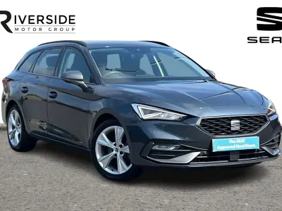 Used Seat Leon FR 150 HP (110 kW) 2020 Magnetic tech grey Estate