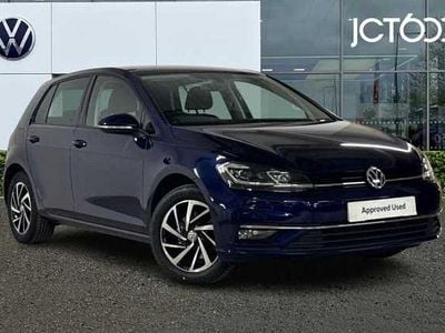 Used VW Golf VII Edition 150 HP (110 kW) 2020 Blue Hatchback