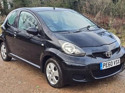 Black Used 2010 Toyota Aygo Hatchback | £1,095