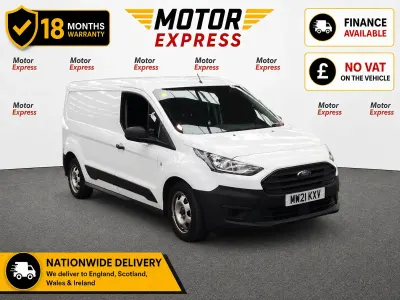 Used Ford Transit 100 HP (73 kW) 2021 White Van
