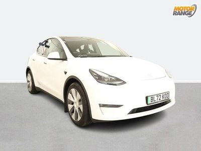 Used Tesla Model Y Long Range AWD 378 kW (514 HP) 2022 White SUV