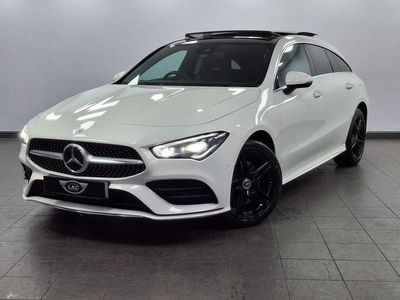 Used Mercedes CLA250e Shooting Brake AMG line 218 HP (160 kW) 2021 White Estate
