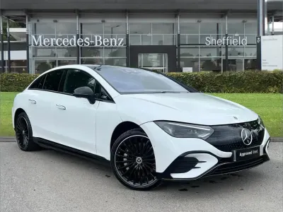 Used Mercedes EQE350 AMG line 214 kW (292 HP) 2025 White Sedan