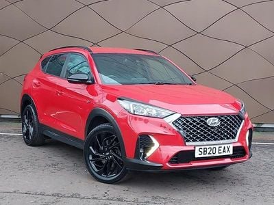 Used Hyundai Tucson N Line 136 HP (100 kW) 2020 Red SUV