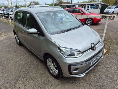 Begagnad VW up! high up! 75 HK (55 kW) 2018 Silver Halvkombi