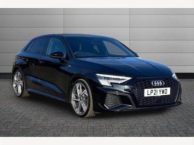 Used Audi A3 Design 150 HP (110 kW) 2021 Mythos black Sedan