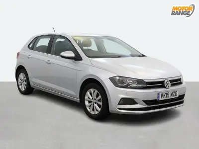 Used VW Polo SE 95 HP (69 kW) 2019 Silver Hatchback