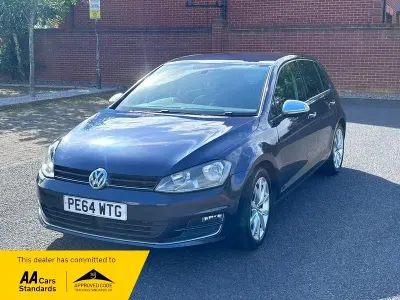 Used VW Golf VII GT 147 HP (108 kW) 2014 Blue Hatchback