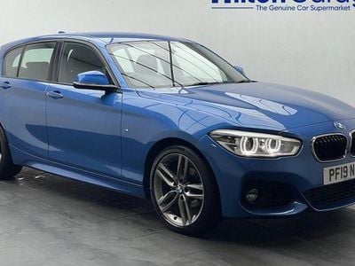 Used BMW 118 M Sport 136 HP (100 kW) 2019 Blue Hatchback