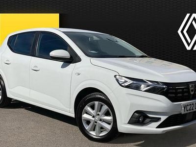 Used Dacia Sandero Comfort 91 HP (66 kW) 2022 White Hatchback