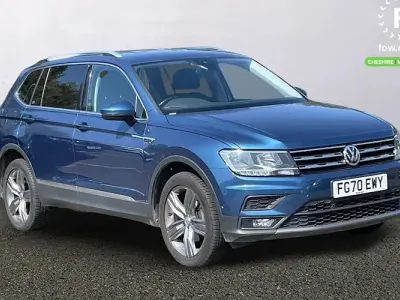 Used VW Tiguan Allspace Match 150 HP (110 kW) 2020 Blue SUV