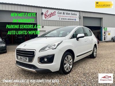 White Used 2014 Peugeot 3008 Active SUV | £4,995 (A bit pricey)