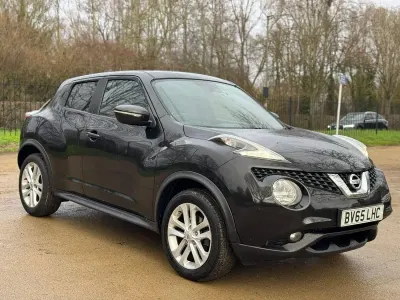 Used Nissan Juke Acenta Premium 110 HP (80 kW) 2015 Black SUV