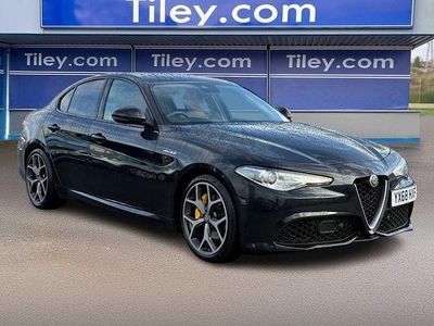 Black Used 2018 Alfa Romeo Giulia Veloce Sedan | £17,490 (Fair price)