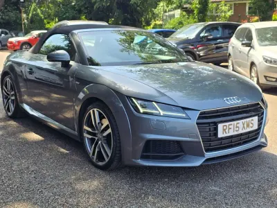 Used Audi TT Roadster S-Line 230 HP (169 kW) 2015 Grey Cabriolet