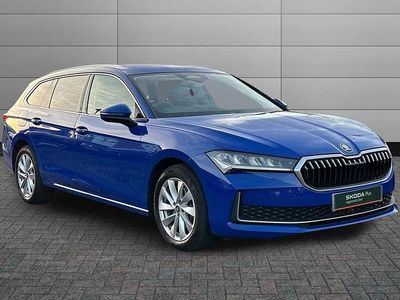 Energy blue Used 2025 Skoda Superb SE Technology Estate | £26,250 (Fair price)