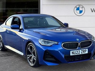Blue Used 2022 BMW 220 M Sport Coupe | £25,878 (Fair price)