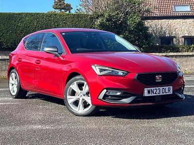 Used Seat Leon FR 147 HP (108 kW) 2023 Red Hatchback