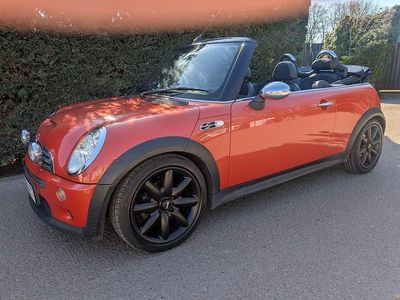 Used Mini Cooper S Cabriolet 2005 Orange Cabriolet