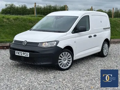 Begagnad VW Caddy 102 HK (75 kW) 2022 Vit Minibuss