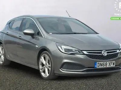 Used Vauxhall Astra Sport 200 HP (147 kW) 2018 Grey Hatchback