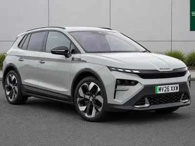 Used Skoda Elroq vRS 183 kW (250 HP) 2026 Meteor grey black magic pearl effect SUV