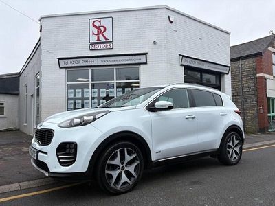 Used Kia Sportage GT-Line 177 HP (130 kW) 2017 White SUV