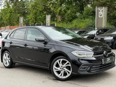 Used VW Polo Style 95 HP (69 kW) 2022 Black Hatchback