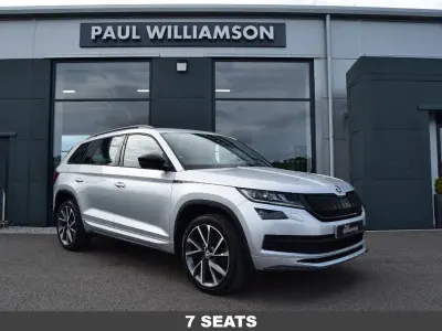 Used Skoda Kodiaq SportLine 190 HP (139 kW) 2019 Silver SUV