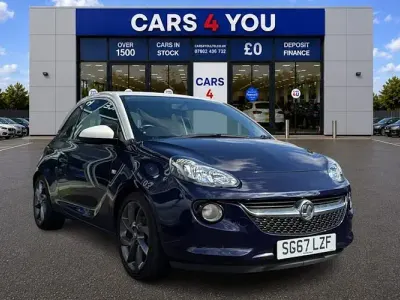 Used Vauxhall Adam Slam 101 HP (74 kW) 2017 Blue Hatchback