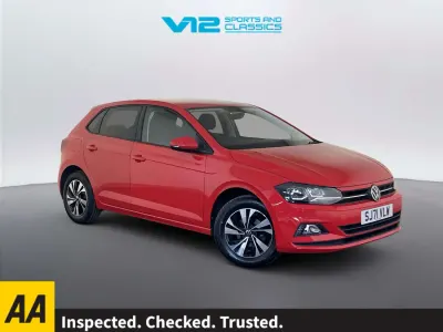 Usado VW Polo Match 95 CV (69 kW) 2021 Rojo Utilitario