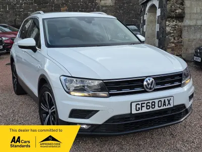 Used VW Tiguan SE 150 HP (110 kW) 2018 White SUV