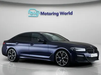 Used BMW 520 M Sport 190 HP (139 kW) 2022 Blue Sedan