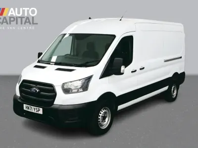 Used Ford Transit 130 HP (95 kW) 2021 White Van