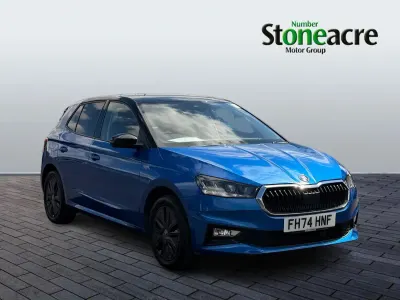Usado Skoda Fabia Design Edition 113 HP (83 kW) 2025 Azul Citadino