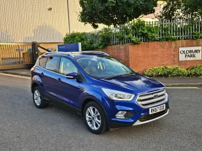Used Ford Kuga Titanium 120 HP (88 kW) 2017 Blue SUV