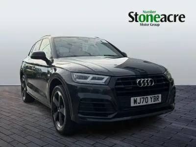 Używany Audi Q5 Black Edition 245 KM (180 kW) 2020 Szary SUV