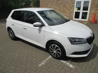 Used Skoda Fabia 2018 White Hatchback