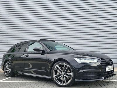 Used Audi A6 Black Edition 320 HP (235 kW) 2015 Black Estate
