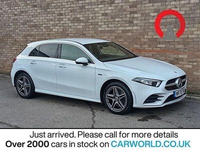 Used Mercedes A250 AMG line 2020 White Hatchback