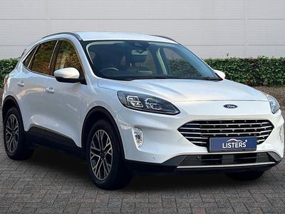 White Used 2020 Ford Kuga Titanium SUV | £14,249 (Good price)