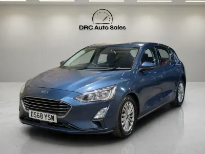 Used Ford Focus Titanium 150 HP (110 kW) 2018 Blue Hatchback