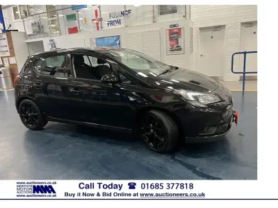 Used Vauxhall Corsa SRi 90 HP (66 kW) 2019 Black Hatchback